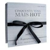 KIT CINQUENTA TONS MAIS HOT PRAZER INTENSO HOT FLOWERS