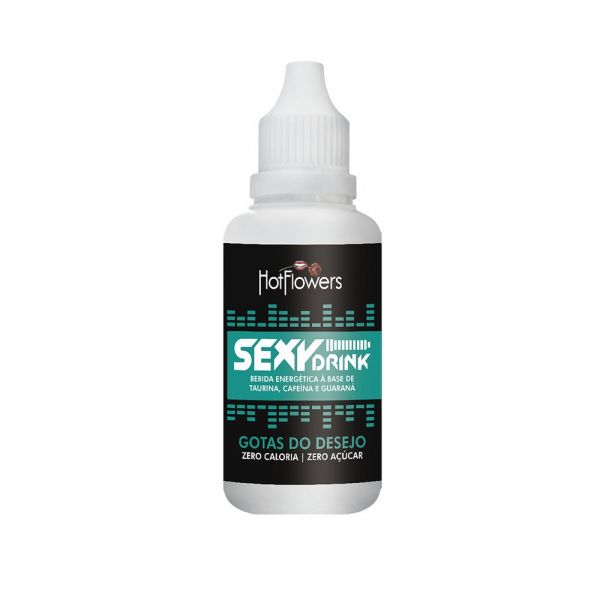 GOTAS DO DESEJO SEXY DRINK 15ML HOT FLOWERS