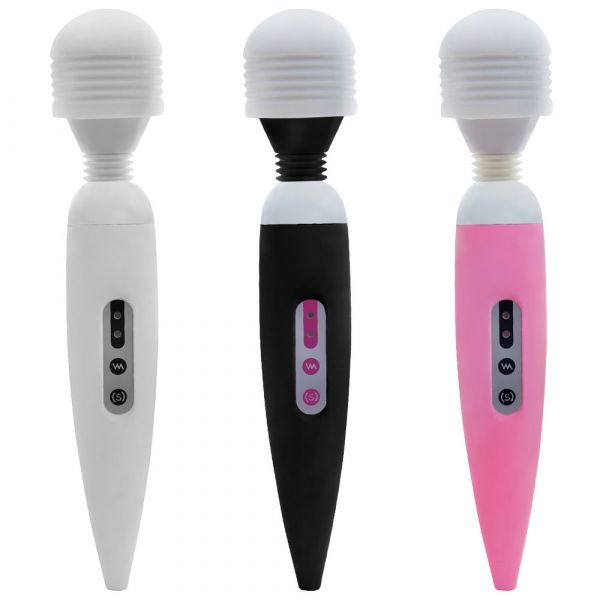VIBRADOR USB WANDCOOL 25 X 4CM RECARREGÁVEL SENSUAL LOVE