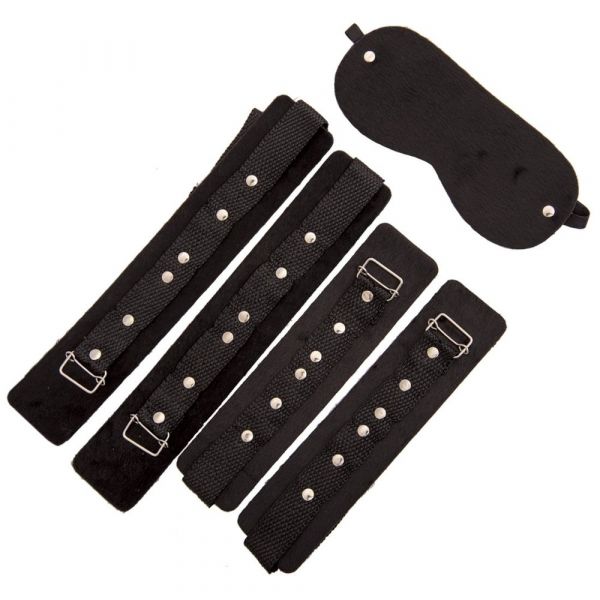 KIT BONDAGE EM PELÚCIA DOMINATRIXXX