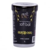 SOFT BALL BOLINHA ELETRIC PLUS 8G 02 UNIDADES SOFT LOVE
