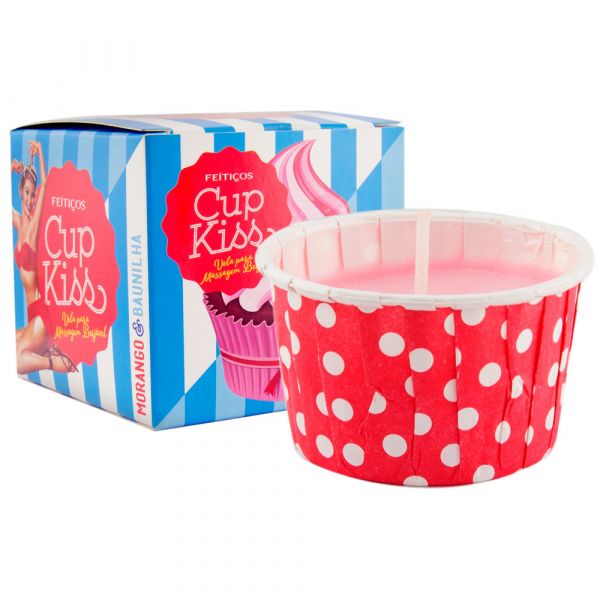 CUP KISS VELA PARA MASSAGEM BEIJÁVEL 35GR FEITIÇOS