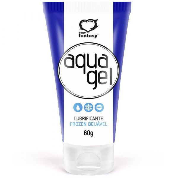 AQUA GEL LUBRIFICANTE BEIJÁVEL ICE 60G SEXY FANTASY