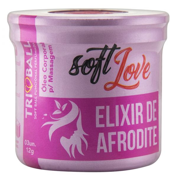 SOFT BALL TRIBALL AFRODITE 03 UNIDADES SOFT LOVE