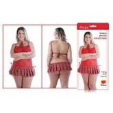 Fantasia Universitária Plus Size