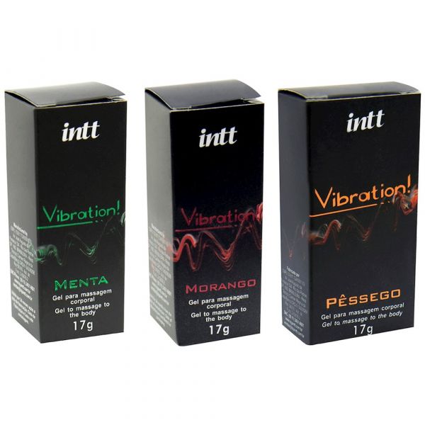 VIBRATION GEL EXCITANTE AROMÁTICO 17G INTT