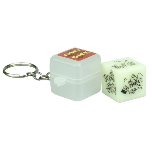 DADO FUNNY DICE FLUORESCENTE  HÉTERO SIMPLES DIVERSÃO AO CUBO