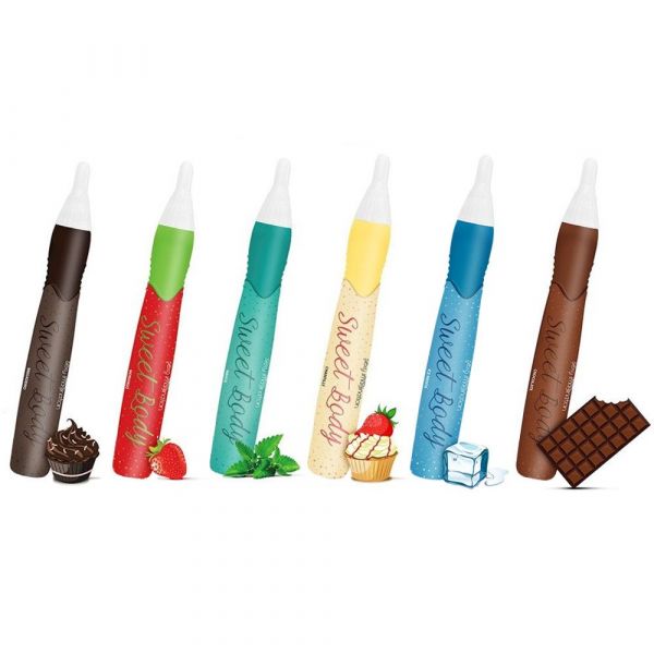 CANETA COMESTÍVEL SWEET BODY 25G SEXY FANTASY