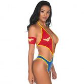 KIT MINI FANTASIA BODY MULHER MARAVILHA PIMENTA SEXY