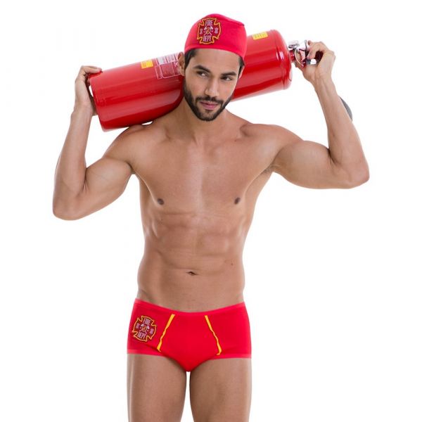 KIT FANTASIA MASCULINA BOMBEIRO SAPEKA