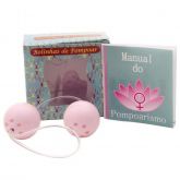 KIT BOLINHA DE POMPOAR 02 UNIDADES PAU BRASIL
