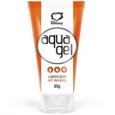 AQUA GEL LUBRIFICANTE BEIJÁVEL HOT 60G SEXY FANTASY