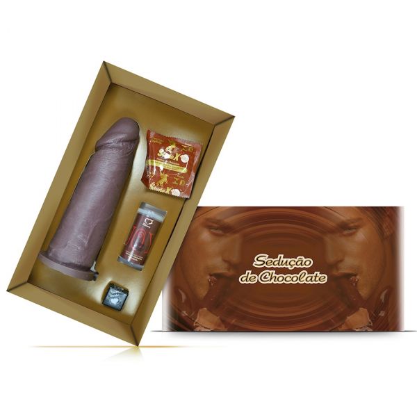 KIT SEDUÇÃO DE CHOCOLATE SEXY FANTASY