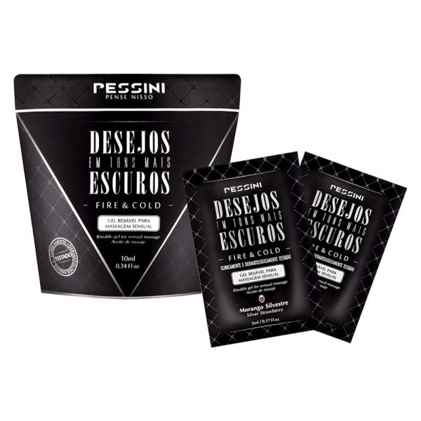 DESEJOS EM TONS MAIS ESCUROS FIRE & COLD 10ML PESSINI